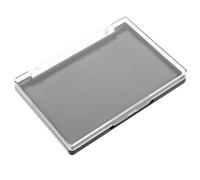 Hohopeti Palette Magnétique de Fards à Paupières Vide en Plastique, Format Moyen, Rangement Personnalisable, pour Femmes, Usage Personnel et Professionnel, Transparence Base Noire