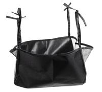 Hohopeti Panier de Rangement Portable pour Fauteuil et Déambulateur Pochette Suspendue Pratique Oxford Résistante pour Personnes Âgées Organisateur Compact pour Sorties et Courses