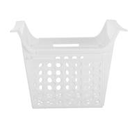 Hohopeti Panier Extensible de Congélation Plastique Petit Format, Organiseur Polyvalent pour Congélateur Coffre Trous de Drainage, Rangement Ajustable Cuisine et Conservation Alimentaire
