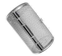 Hohopeti Panier Gril INOX Rotatif pour Frites et Fruits Secs Accessoire Four et Friteuse Cuisson Uniforme pour Barbecue et Rôtissoire