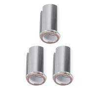 Hohopeti Papier Aluminium pour Coloration Capillaire Perforé 3 Rouleaux 12x10 Cm, Outil Coiffure Polyvalent pour Mèches, Permanente et Manucure, Accélère de Développement Thermique, Usage