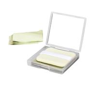 Hohopeti Papier Buvard Absorbant Huile Visage Infusion de Feuilles Contrôle Peau Grasse Matifiant Portable avec Étui Compact pour Peau Mixte et Grasse