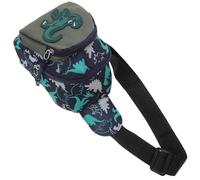 Hohopeti Paquet à Bandoulière pour Garçon et Filles Dinosaure Bleu Paquet de Poitrine Léger Matériau Solide Pochette Mode Pratique pour Fêtes et Sorties Unisexe Adapté Garçon Fille