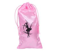 Hohopeti Paquet de Rangement pour Chaussures de Danse Classique en Toile Robuste Cordon de Serrage, Taille 13x27 Cm, Paquet de Ballet Portable pour Danseuse, Usage Voyage et Entraînement