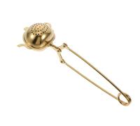 Hohopeti Passoire à Thé Acier Inoxydable Réutilisable avec Poignée Infuseur Résistant Chaleur et Filtre Fin pour Théière et Tasse Protection Contre la Chaleur Usage Pratique