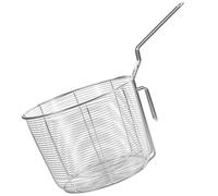 Hohopeti Passoire Inox Panier Métallique avec Crochet Suspendu Tamis Cuisine Inox pour Friture et Pâtes Panier Vidange Résistant et Réutilisable pour Usage Domestique et Professionnel