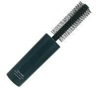 Hohopeti Peigne à Rouleaux Rétractable pour Cheveux Bouclés, Brosse Ronde Antistatique en Plastique Vert Foncé, Compacte et Légère pour Voyage, Brushing Cheveux Courts et Massage Cuir
