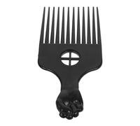 Hohopeti Peigne Plat pour Cheveux Afro Plastique Outil Coiffant Texturisant et Démêlant pour Hommes et Femmes Coiffure Maison et Salon