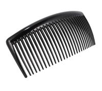 Hohopeti Peignes à Cheveux En Plastique 24 Pièces 27 Dents Petit Taille Noir Peigne De Coiffure Pour Femmes Et Filles Utilisation Quotidienne Portable