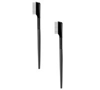 Hohopeti Peignes à Cils et Sourcils en Acier à Dents Denses, Lot de 2, Séparateurs Précis pour Définition et Soin des Cils et Sourcils, Outil Professionnel de Beauté pour Maquillage