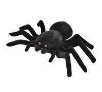 Hohopeti Peluche Araignée Noire Géante 80 Cm en Coton PP Doux, Décoratif Halloween pour Garçon et Filles et Adolescents, Présent Original et Amusant, Peluche Kawaii Réaliste