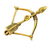 Hohopeti Pendentif Flèche De Cupidon Porte-Clés Flèche De Cupidon en Laiton en Laiton