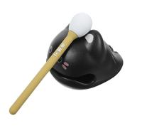 Hohopeti Percussion en Bois ABS Noir de Chat - Instrument Musical Relaxant et Éducatif pour Bureau - Anti-Stress Compact Léger et Portable pour Concentration et Détente