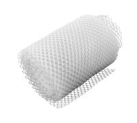 Hohopeti Pièces de machines à guimauve, couvercle en maille pour machine à barbe à papa, maille filtrante fine en plastique blanc, pour sucrier et machine à barbe à papa