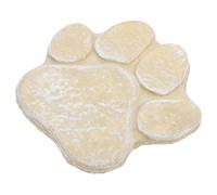 Hohopeti Pierre Commémorative pour Chien Marqueur De Tombe Forme De Patte Monument Extérieur pour Animaux De Compagnie pour Jardin Ou Pelouse