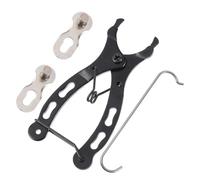 Hohopeti Pince à Chaîne Vélo Rapide avec Attache Magique Outil de Réparation et Démontage gagement Rapide Pince à Maillons pour Installation et Entretien Vélo Acier Robuste Kit