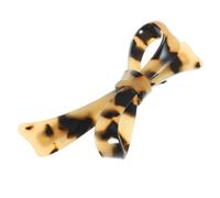 Hohopeti Pince à Cheveux Noeud en Acétate Ressort, Minimaliste et Élégante, pour Femmes, Fixation Solide sans Tirer, Accessoire Cheveux Femme Rétro