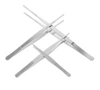 Hohopeti Pince à Épiler Portable en Acier Inoxydable 4pcs pour Jardinage de Plantes Succulentes, Stable et Facile à Transporter, pour Soin et Modélisation