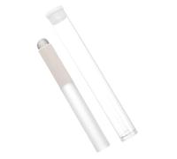 Hohopeti Pinceau Lèvres Silicone Portable Réutilisable Applicateur Maquillage Doux pour Lèvres Précises Design Blanc Minimaliste et Compact pour Retouches Faciles