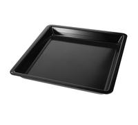 Hohopeti Plaque à Four Émaillée Noire Lèchefrite Antiadhésive Professionnelle pour Cuisson Uniforme Capacité pour Restaurants et Traiteurs
