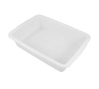 Hohopeti Plateau de Laboratoire Plastique Moyen Anti-Fuite pour Produits Chimiques Bac de Rétention Polyvalent pour Stockage et Protection Milieu Domestique et Professionnel