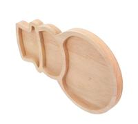 Hohopeti Plateau Forme Bonhomme de Compartiments Décoratif pour Snacks et Fruits Secs Plateau Apéritif Élégant pour et Repas Familiaux