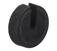 Hohopeti Poids D'étalonnage Orthopédique 0,5 Kg en Fer Crochet, Contrepoids Précis pour Balances Industrielles, Accessoires de Traction Médicale pour Usage Professionnel en Centre