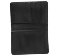 Hohopeti Porte-Passeport PU Cuir Multifonction avec Protection RFID Organisateur de Voyage Pratique pour Passeport et Cartes Étui Léger et Résistant pour Conducteur et Permis
