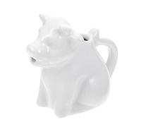 Hohopeti Pot à Lait Céramique Forme Animal Créatif Tasse Mousse Lait Compacte pour Café Pichet Petit Cruche pour Bar Maison Restaurant