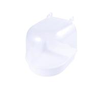 Hohopeti pour Oiseaux Petite Sûr à Eau pour Perroquets et Petits Oiseaux Bac de Bain et Résistant avec Entonnoir pour Nettoyage Facile Couleur Aléatoire