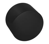 Hohopeti Présentoir à Trophée Rond en Cristal Noir 80x80x50 Mm, Socle D’Exposition Gravable pour Récompenses Sportives et Objets de Collection, Support Moderne Polyvalent pour Trophées