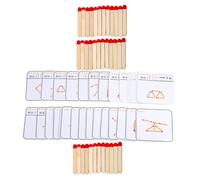 Hohopeti Puzzle Bois pour Garçon Fille Ans Jeu Éducatif de Logique et Cognition Stimule la Pensée Coordination Main-œil Jeu Apprentissage Progressif