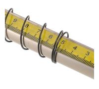 Hohopeti Règle de Mesure en Aluminium pour Équilibreuse de Roues Ressort Ruban D’Équilibrage Précis et Flexible Accessoire Compatible pour Ateliers de Pneumatiques Mesure Fiable du