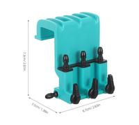 Hohopeti Répartiteur de Vanne D’Air pour Aquarium 3 Voies Vert en Plastique ABS Clapet Anti-Retour Régulateur de Débit Précis pour Pompe à Air Accessoires Filtres Aquarium Contrôle