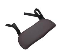 Hohopeti Repose-Bras Suspendu pour Table de Massage Pliable en Similicuir Marron Support Téléphone Intégré Accessoire Ergonomique pour Spa et Soins du Visage Facile à Installer