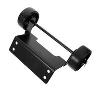 Hohopeti Roues Mobiles de Remplacement pour Chauffage de Terrasse Pyramidal 8 X 4,7 X 3,1 Pouces roulettes en Fer et Plastique Noir Brillant Kit de 4 Pièces pour Déplacement Facile