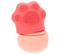 Hohopeti Rouleau de Glace Facial en Silicone Réutilisable, Moule à Glaçons pour Visage, Outil de Massage Anti-gonflement et Rafraîchissant, Couleur Rose, Accessoire Beauté Compact pour