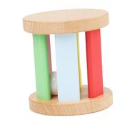 Hohopeti Rouleau en Bois Éducatif Montessori Bébé, Taille Unique, Jouet Musical Sensoriel en Bois Naturel, Préhension Améliorée pour Tout-Petit, pour Éveil Et Jeux D'intérieur