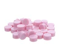 Hohopeti Roulements à Billes Rotatifs pour Bijoux DIY Palier d'Arbre Compact en Plastique Rose 100 Pièces - Accessoires de Bricolage Base de Roulement pour Moulins à Vent et Décorations