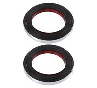 Hohopeti Ruban d'Étanchéité pour Murs Autocollant 10 Mètres Large 11 CM Plastique Argenté Brillant Bande Décorative Imperméable pour Joints de Carrelage Mastic de Remplissage Usage