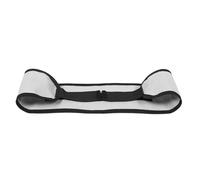 Hohopeti Sangles de Pieds en Toile de Coton Ajustables 91 Cm pour Repose-jambes de Fauteuil Roulant, Support Large pour Jambes d’Adultes et Seniors, Confort et Protection pour Utilisateurs