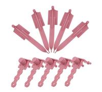 Hohopeti Set de Aiguilles Plastique et Tendeurs pour Machine à Tricoter Manuelle Accessoires Compacts et Durables pour Laine Remplacement Facile et Polyvalent pour Tricot Circulaire DIY