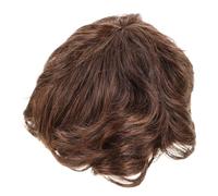 Hohopeti Short Wig Men Lightweight Synthetic Hairpiece With Natural Look For Business And Daily Wear