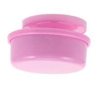 Hohopeti Socle Rotatif pour Boîte à Musique à Monter Soi-Même Kit de Mécanisme de Boîte à Musique en Plastique Base de Rechange Rose Plateforme DIY pour Création Musicale et Décoration