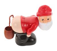 Hohopeti Souffleur de Bulles Automatique Père Noël sans Piles Machine à Bulles Rigolote pour Garçon et Filles Extérieur Amusant pour Fêtes de Noël Aire de Jeux Présent Original