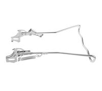 Hohopeti Support Béquille Double Jambes Métallique pour Vélo VTT Installation Simple sans Outil Accessoire Pratique Adapté aux Cyclistes