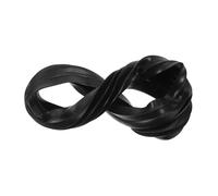 Hohopeti Support De Bac à Shampoing Pour Salon Mécanisme Réglable Joint Caoutchouc Conception Anti-fuite Compatible Avec Cuvettes Céramique Noir