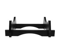 Hohopeti Support en Tonneau de Chêne 10l Noir pour Distributeur de Boissons en Bois, Socle Stable pour Carafe à Eau, Stand Décoratif Maison Cuisine, Porte-Seau à Bière Pratique, Rangement