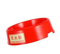 Hohopeti Support Extincteur Plastique Nocturne 5-8 Kg, Socle Stable et Réfléchissant pour Organisation Incendie, Base de Rangement pour Extincteurs Résidentiels et Professionnels