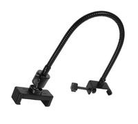 Hohopeti Support pour Téléphone Portable Pince Flexible en Abs Compatible 6-10cm, pour Micro et Guidon de Vélo en Enregistrement
